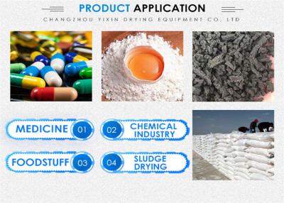 中国 粘着性がある物質的な15-30kg/h沈積物の乾燥装置1つの年の保証 販売のため