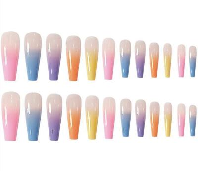 China Salon Effect Wholesale Can Be Customized Easy To Wear Removable Nails Art For Nail Supplies Salon Art for sale