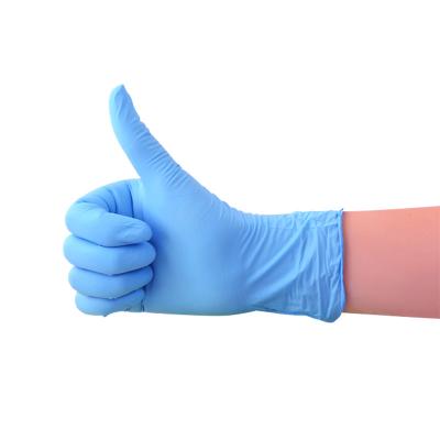 China Industry Food Grade Disposable Synthetic Nitrile Disposable Gloves for sale