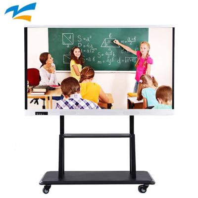 China Classroom Indoor Interactive Capacitive Touch Whiteboard Touch Panels Education Interactive Smartboards for sale