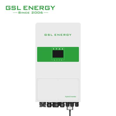 China Solar Power System Home Gsl 5000 Watt 5Kw Off Grid Power Hybrid Inverter With Mppt Solar Controller for sale