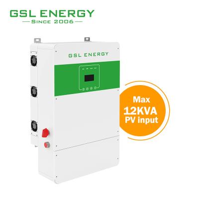 China Solar Power System Home 8Kva Dc Ac Three Phase Split Phase Photovoltaic On Off Grid  Solor Inverter for sale