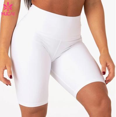 China QUICK DRY High Waist Proof Polyester Compression Squat Proof Fitness Womens Custom Biker Shorts for sale