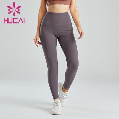 China New Custom Breathable Four Way Stretch Yoga Wear Dry Fit Fitness Leggings Antibacterial for sale