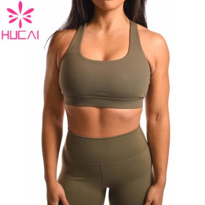 China Wholesale antibacterial yoga pants women with bra yoga bra in plus size underwear private label sports bra for sale