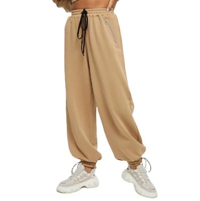 China Anti-Wrinkle Women Pants Street Wear Pants Gym Stas Causal Loose Jogger Sweatpants Women Loose for sale