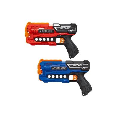 China Toy Eco Friendly Air Safety Electronic Soft Bullet Gun Toys EVA Foam Bullets Boys Plastic Soft Bullet Toy Gun for sale