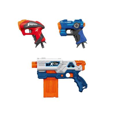 China Toy Gun Kids Safety Eva Toy High Quality Plastic Soft Bullet Electronic Bullet Toy Gun Shooting Game Foam Soft Toy Gun for sale