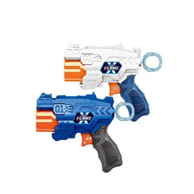 China Boys Toy Popular Electronic Indoor and Outdoor Safe Firearm EVA Foam Bullets Gun Toy Set Soft Bullet Plastic for sale