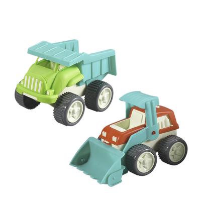 China The car slide. The bucket of the car is plastic construction toy vehicle beach truck OEM mobile sand transport truck summer for sale