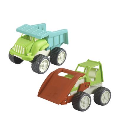 China The car slide. The Bucket of the Car is the Movable 2 Pieces of Sandy Beach Car Construction Vehicles Play Set Dump Truck Transport Sand for sale