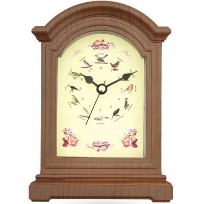 China Antique style desk clock with different bird sound for sale