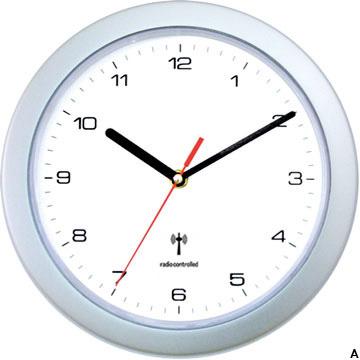 China Hot Selling 10Inch Auto Radio Radio Controlled Wall Clock for sale