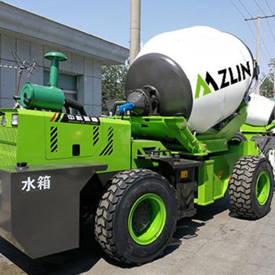 China Building Material Shops New Technology Self Mixing 1 Cube M3 4 Automatic Concrete Mixer 2 Loading Truck 1.2 Cubic Meters for sale