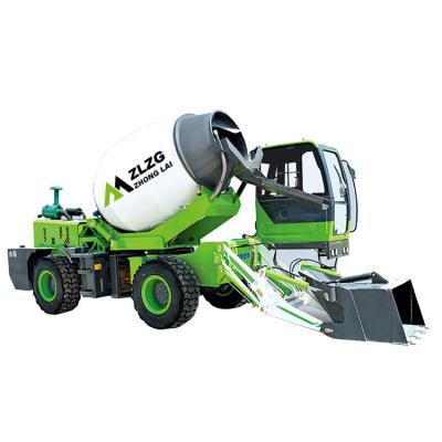 China Construction Material Stores Mixers Ready Car 3 4 Small 1 Wheels Cement Mixer Truck 3m3 2.5m3 Mini Automatic Concrete Mixer In Saudi Arabia for sale