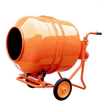 China Building Material Shops Mobile Concrete Mixer Machine 350l 400l 500l Small Load Concrete Mixer Seft for sale