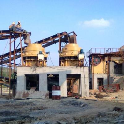 China Complete Quarry China Stationary Stone Crushing Plant 100-500TPH Granite Lime Crusher Line for sale