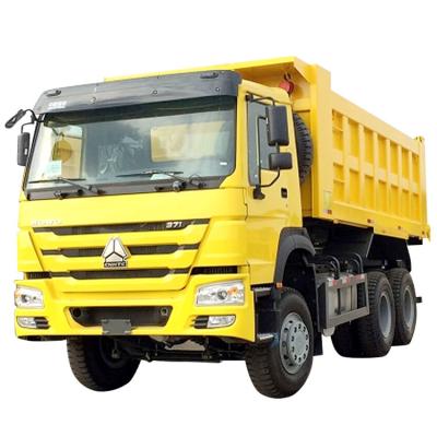 China 10 Wheeler 30ton Sinotruck Howo 371 6x4 Tipper Used Truck Dump With Low Price > 8L for sale