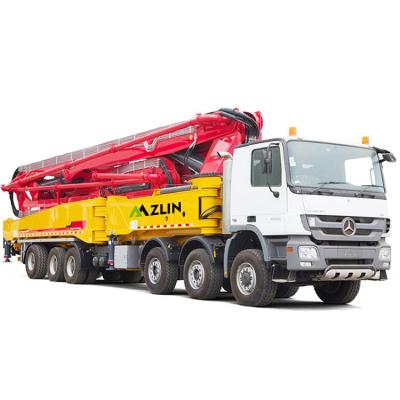 China Used ZLIN Machinery Repair Shops Concrete Pump Truck 37m 42m 40m 50m Truck Mounted Pump For Concrete for sale