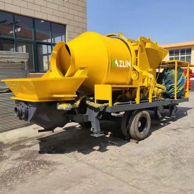 China Building Material Shops Manufacture Portable Concrete Supply Mixer Pump JBS40R With Deutz Diesel Engine for sale