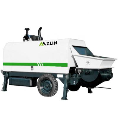 China Factory ZLIN Portable Diesel Prepared Concrete Pump - Customer For Rent for sale