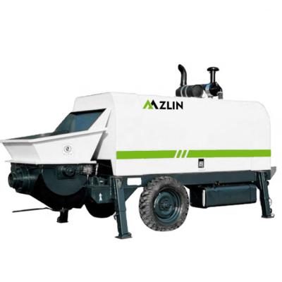 China Factory Trailer-Mounted Portable Stationary Low Price Mini Concrete Pumps Diesel Concrete Pump for sale