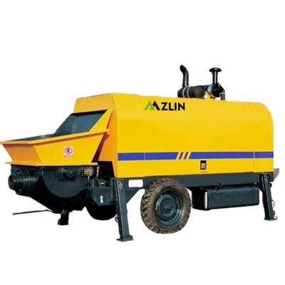 China Factory Mini Diesel Portable Concrete Trailer Pump for sale