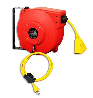 China Automatic Retractable Home Appliance Cord Rewinder Power Cable Reel for sale