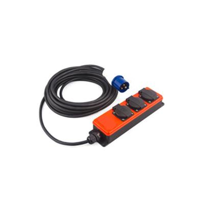 China Industrial 110v extension cord for industrial equipment 32a power outlet for sale