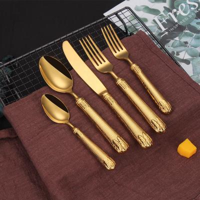 China Viable High Quality 304 Stainless Steel Hollow Handle Wedding Flatware Set Banquet Flatware Set For Any Occasion for sale