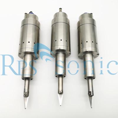 China 30khz de duurzame Ultrasone Scherpe Snijder van de de Stoffen Ultrasone Hand van de Apparatenrobot Te koop