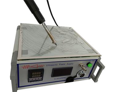 China 100 Watt Ultrasonic Soldering Iron For Soldering Copper Wire On Glass 60Khz for sale