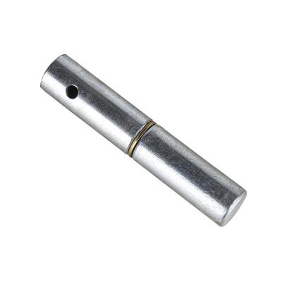 China Industrial Weld On Door Iron Round Hinges Iron Cylindrical Weld Hinge With Oil Filler Heavy Duty Galvanized Hole Hinge for sale