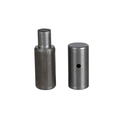 China Industrial heavy duty iron welding cylindrical hinge with oil filler hole iron welding door hinge for door and window for sale