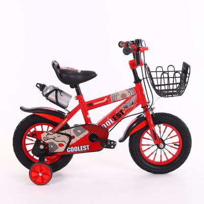 China Steel new design and good quality 12 inch boys bike/OEM available 4 wheel ODM bike for kids/CE children bicycle for 4 years old kid for sale