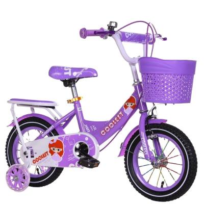 China TONGYONG Steel Professional Manufacturer 12 14 16 18 Inch Girls Children Bike Kids Bike For 2 To 9 Years Child In Stock for sale