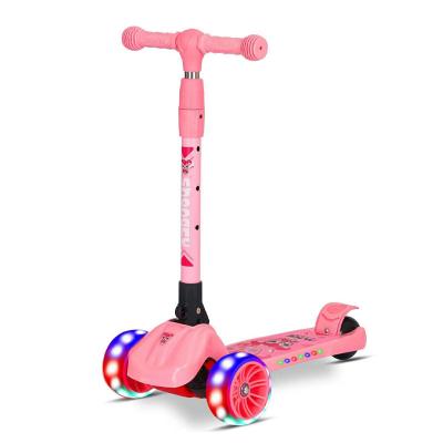 China Adjustable handlebar height most popular 3 wheel toy cars for kids to order can be baby car kick kick scooters color customized for children's sport outside for sale