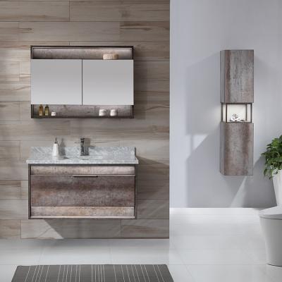 China 2019 High Quality Modern Environmental Bathroom From China Supplier 1050Mm 47 Inch Vanity Top Cabinet Guangzhou for sale