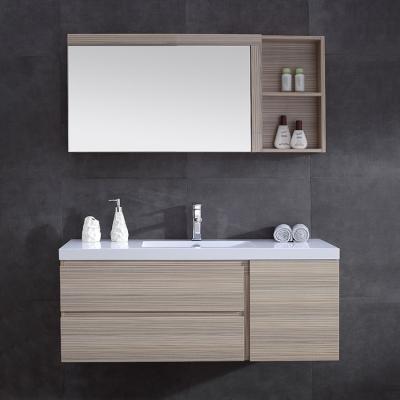 China Modern Modern Bathroom Furniture Solid Wood Bathroom Vanity Cabinet Units OJS070-1200 for sale