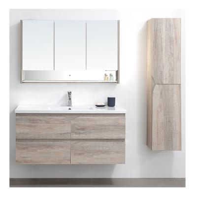 China OEM Modern Environmental Design Ojans MDF 48 Inch Single Sink Bathroom Vanity Cabinets for sale