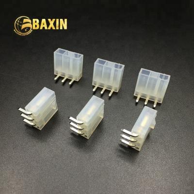 China Electronic 5569-3With 3 pin 4.2mm pin 3way pitch molex 5569 pcb female right angle connector 0039303035 / 0039303036 for sale