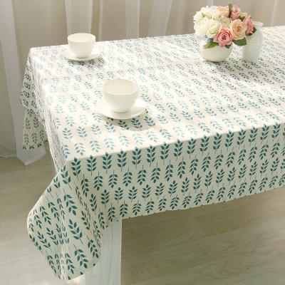 China Rectangle Check Waterproof Oilproof Elegant Pattern Dining Tablecloth For Home for sale