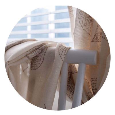 China power failureisolatedEmbroidery Curtain Fireproof Hot Sale Cheap Semi Sheer Window For Living Room Home for sale