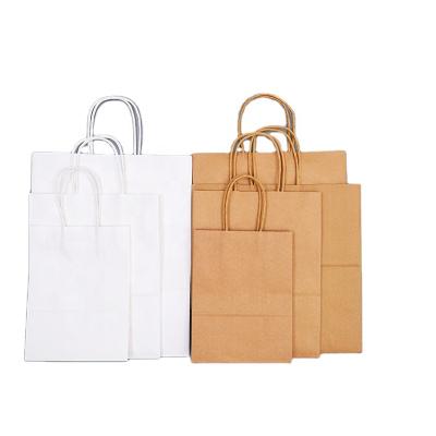 China Recyclable High Quality Kraft Paper Bags /Bread cake and coffe bag for free sample for sale