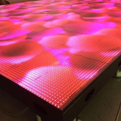 China Outdoor p2.976mm outdoor full color interactive dance floor tile led screen for events for sale