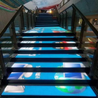 China Outdoor high tech led video dance floor tile stage display led floor screen p5.2 for sale