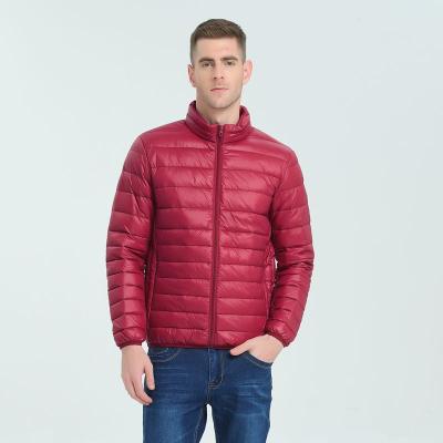 China Hot sale OEM QUICK DRY men bubble cropped jacket winter bomber stripper mens plus size jackets for sale