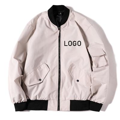 China OEM viable tops selling plus size mens bomber jackets custom zipper up jackets and jackets mens coats 2021 for sale