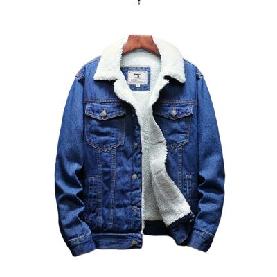 China Wholesale Top Selling Breathable Plus Size Mens Fleece Work Jackets Custom Made Denim Jackets And Coated Logo Jacket 2021 for sale