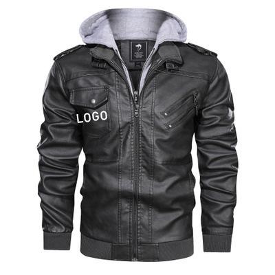 China OEM hot sale mens leather jacket QUICK DRY wholesale plus size leather jacket mens leather jackets and coats for sale